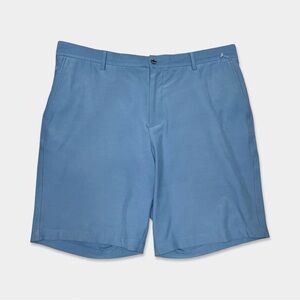 DUNNING Men's Golf Shorts Size 38 Blue Color Machine Washable GUC